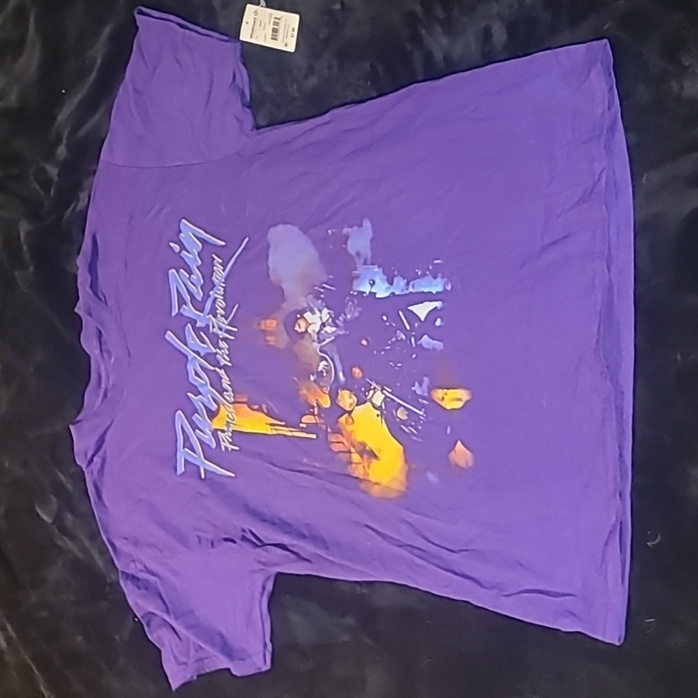 Purple Graphic Tee